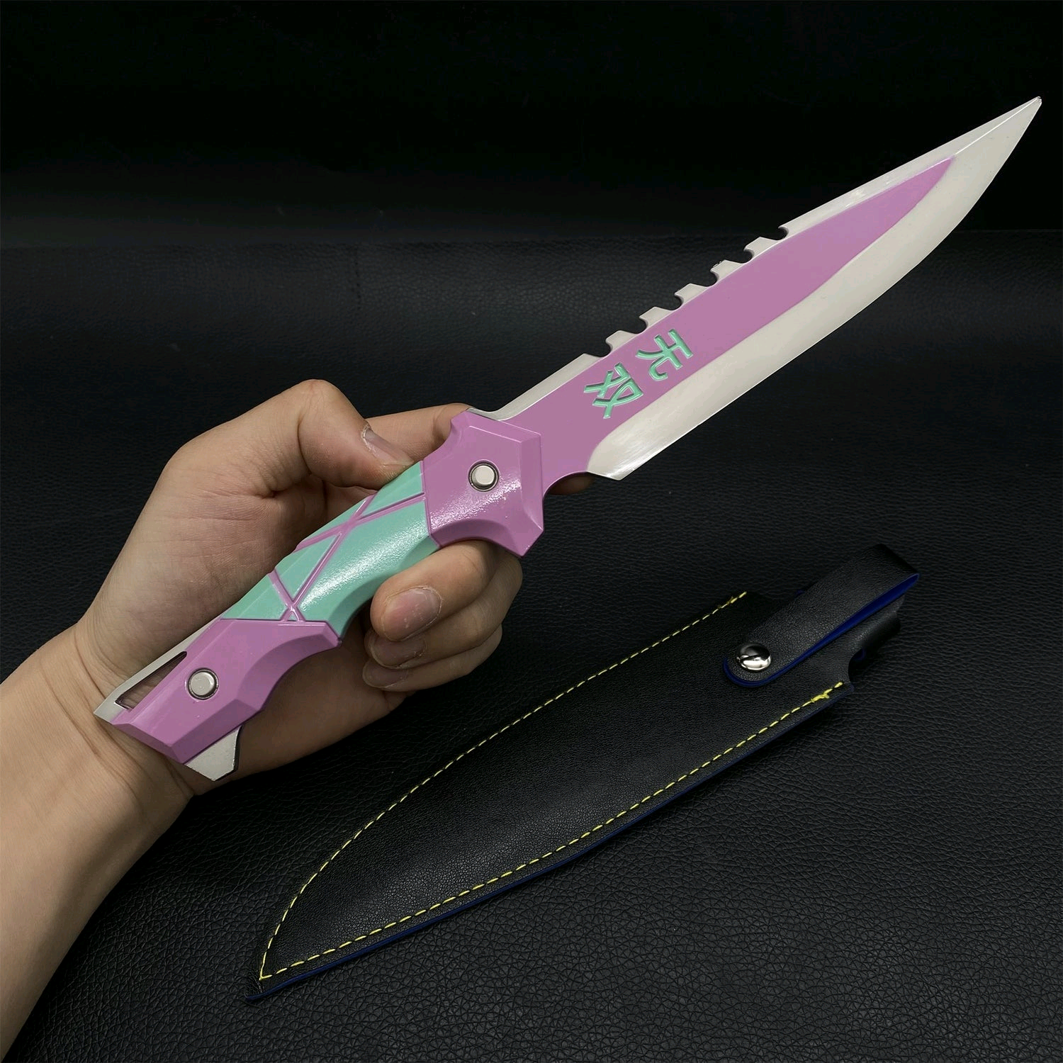 Ego Knife Metal Blunt Blade Safety Cosplay Prop Metal Replica 3 Colors
