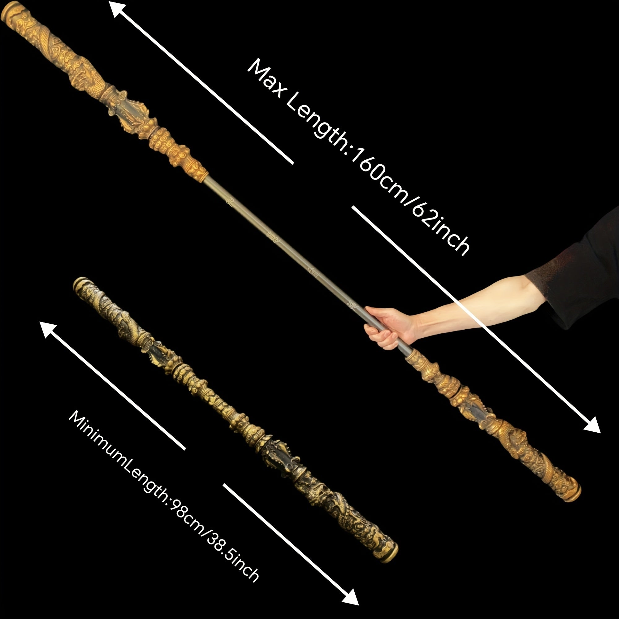 Wukong Bar 62.9'' Ruyi Jingu Bang Cosplay Prop