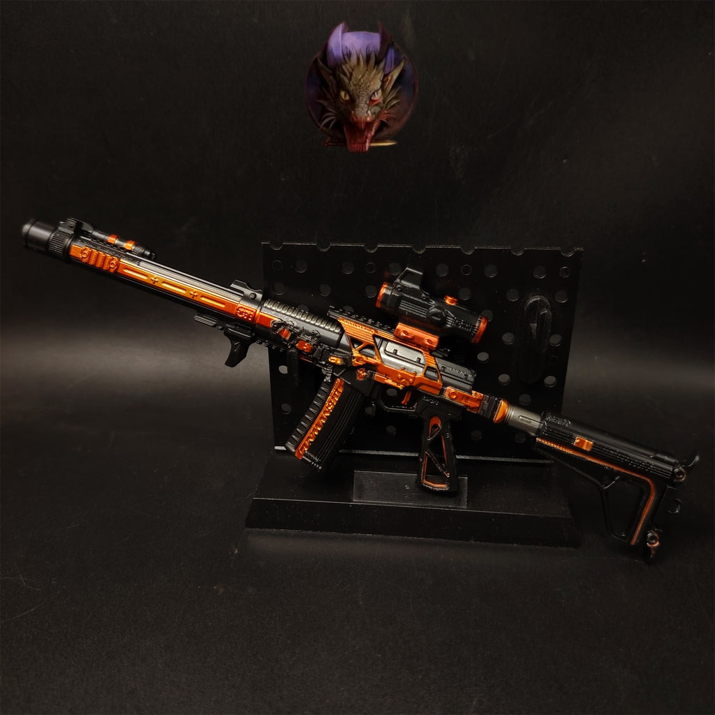Delta Force Game AS-VAL Power Trend Assault Rifle Model Metal Replica