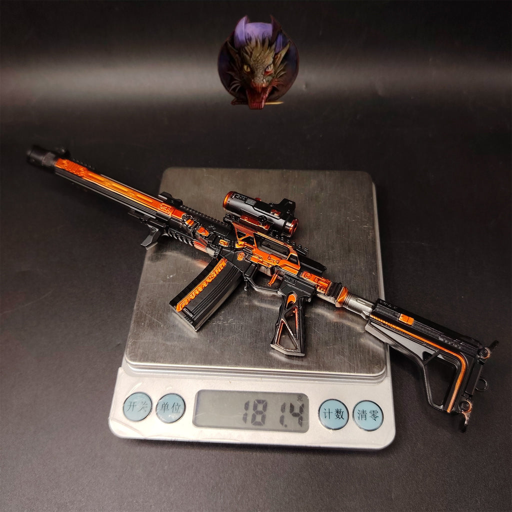 Delta Force Game AS-VAL Power Trend Assault Rifle Model Metal Replica