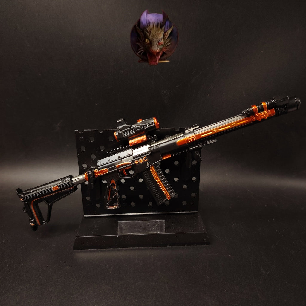 Delta Force Game AS-VAL Power Trend Assault Rifle Model Metal Replica