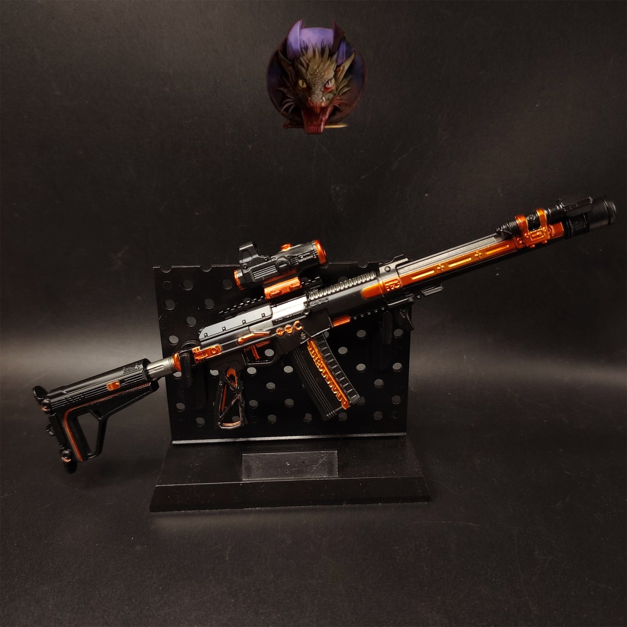 Delta Force Game AS-VAL Power Trend Assault Rifle Model Metal Replica