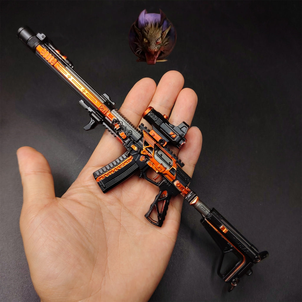 Delta Force Game AS-VAL Power Trend Assault Rifle Model Metal Replica