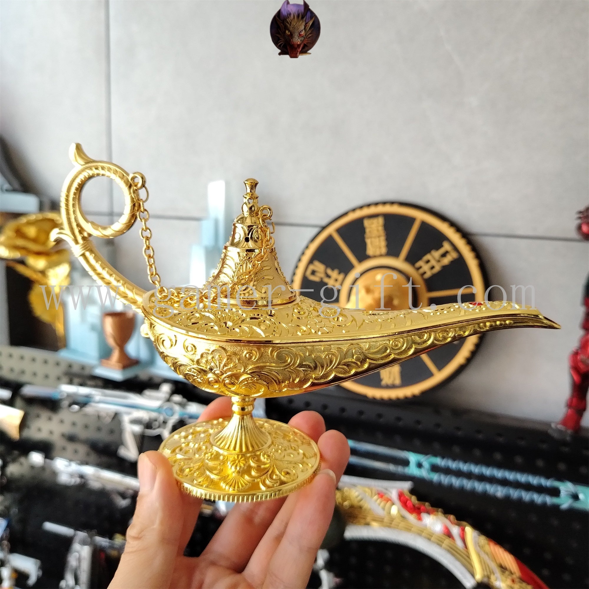 Aladdin's Lamp Metal Replica Cool Gift