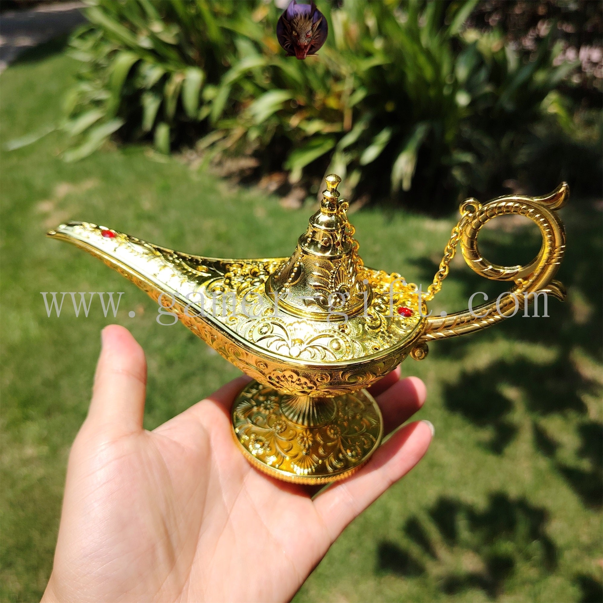 Aladdin's Lamp Metal Replica Cool Gift