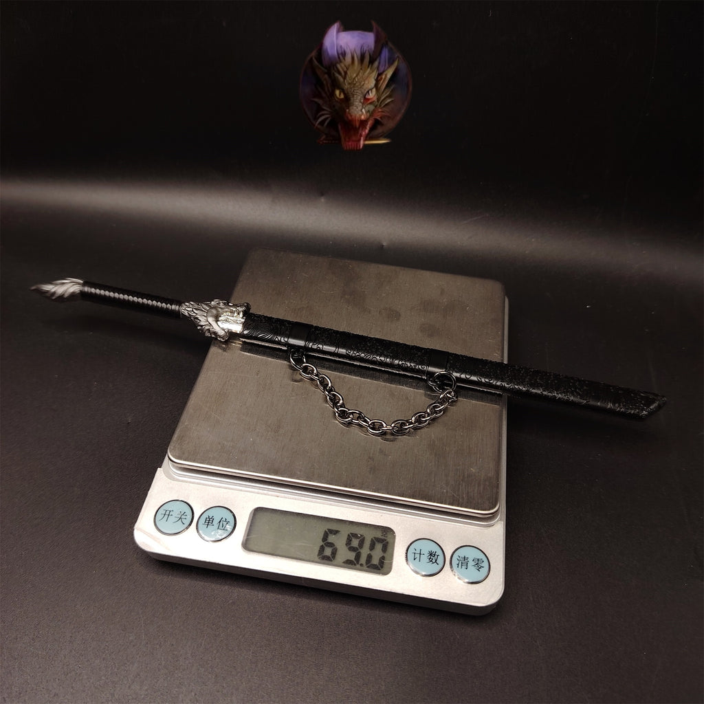 Ancient Chinese Dragon Soul Sword Metal Replica