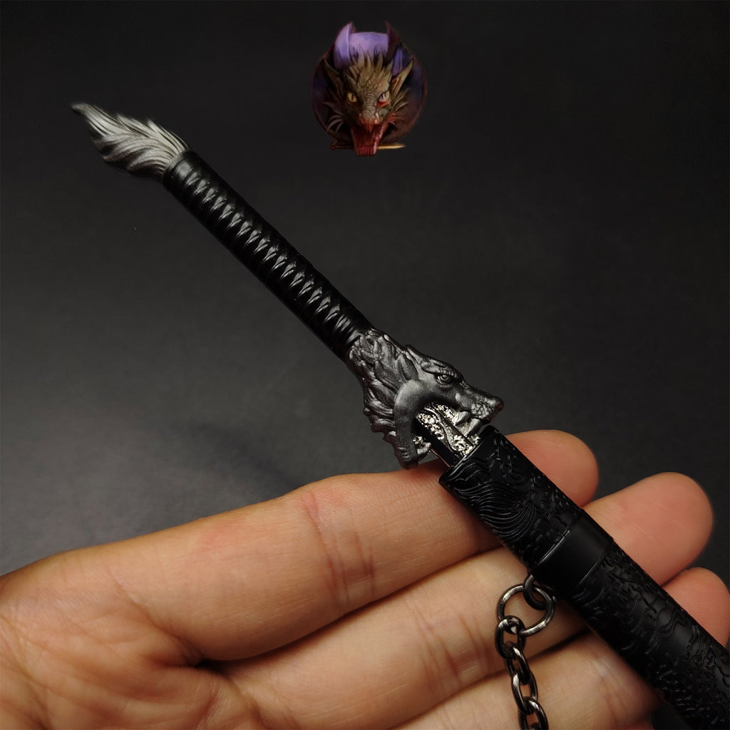 Ancient Chinese Dragon Soul Sword Metal Replica