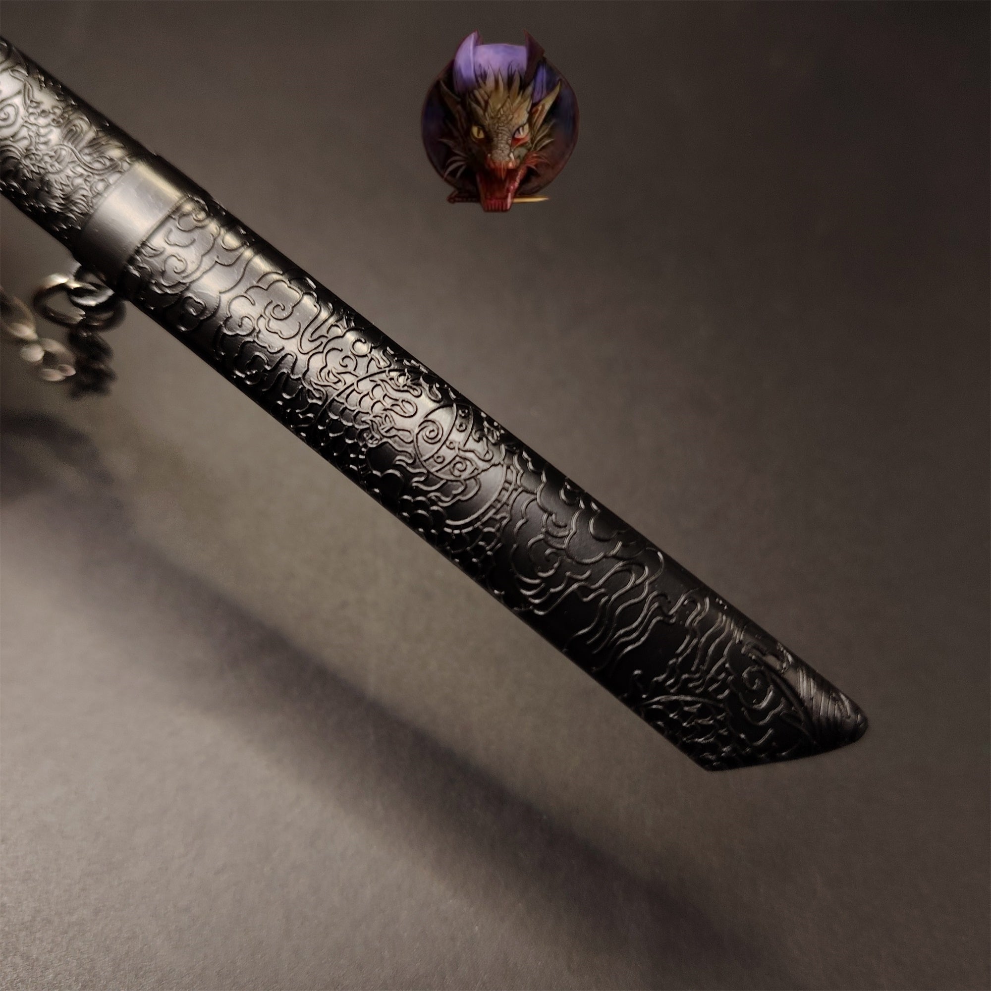 Ancient Chinese Dragon Soul Sword Metal Replica
