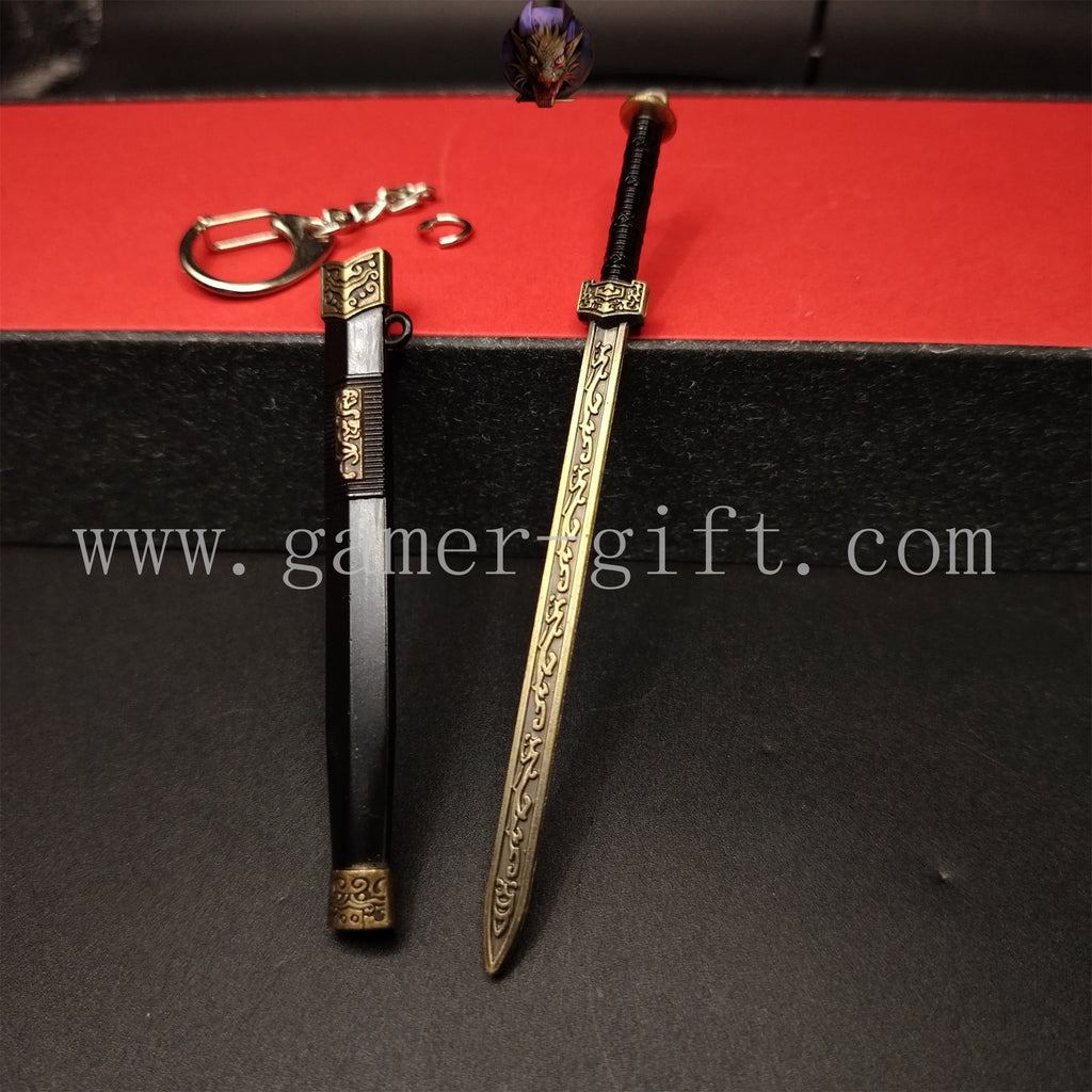 Mini Ancient Chinese Famous Sword 12CM Metal Replica 3 Options