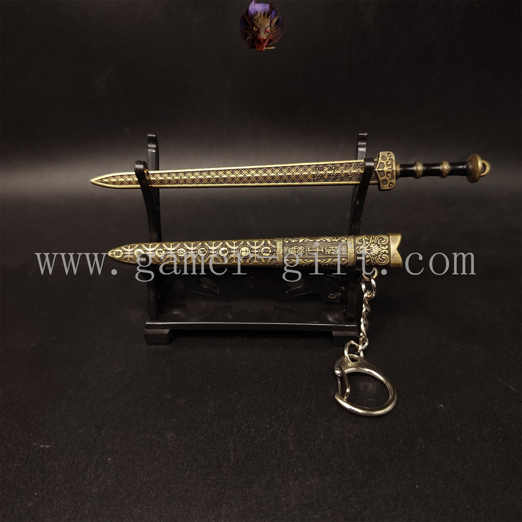 Mini Ancient Chinese Famous Sword 12CM Metal Replica 3 Options
