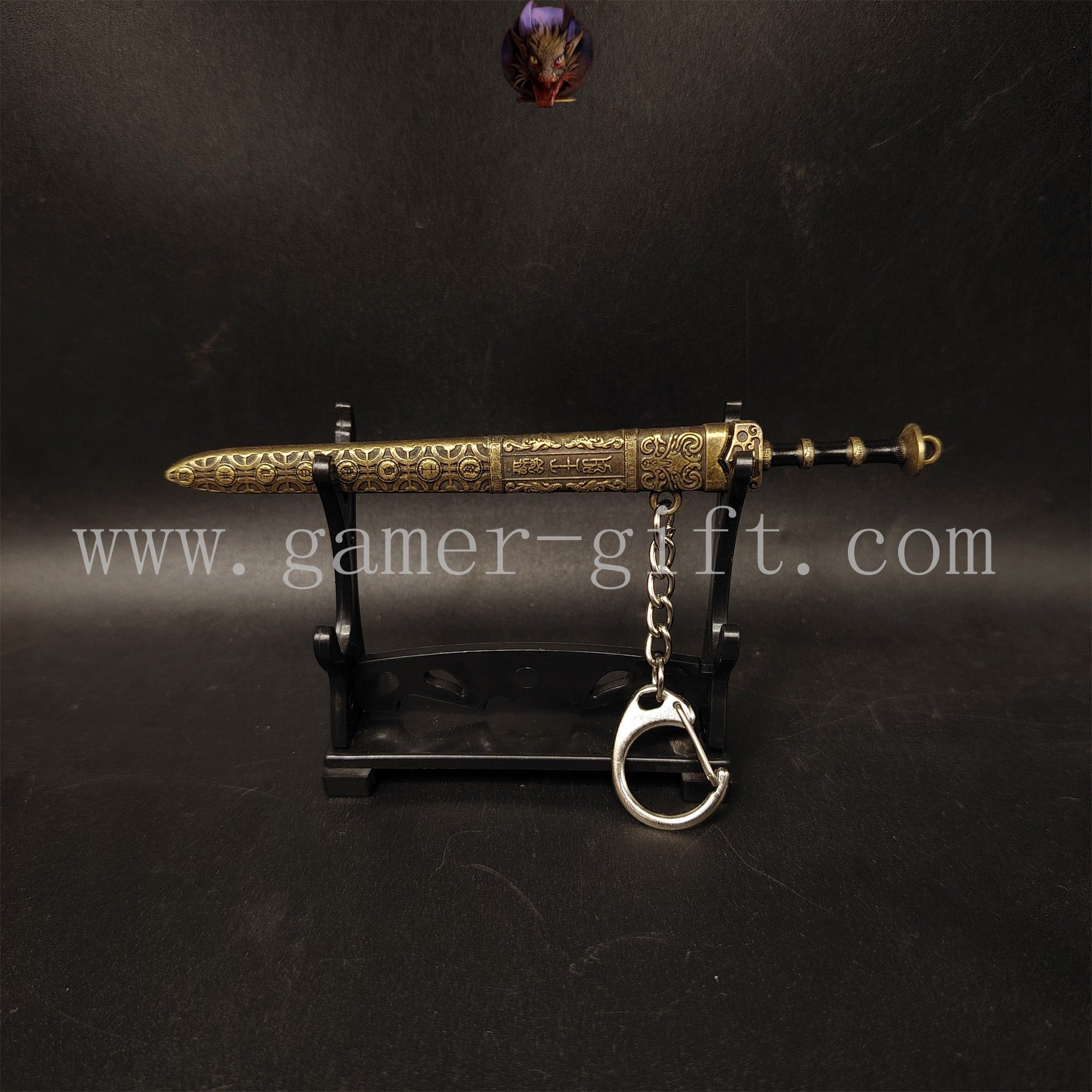 Mini Ancient Chinese Famous Sword 12CM Metal Replica 3 Options