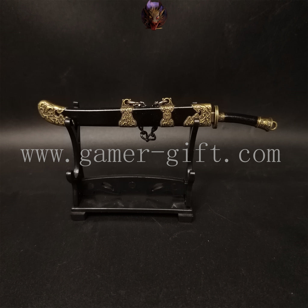 Mini Ancient Chinese Famous Sword 12CM Metal Replica 3 Options