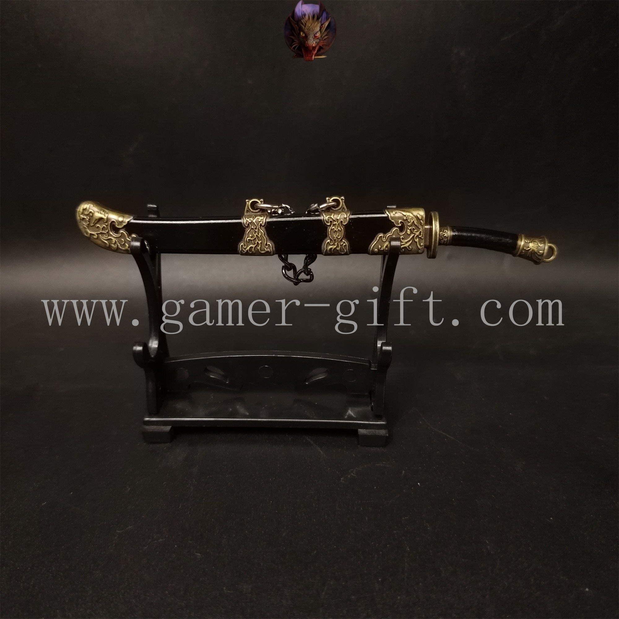 Mini Ancient Chinese Famous Sword 12CM Metal Replica 3 Options