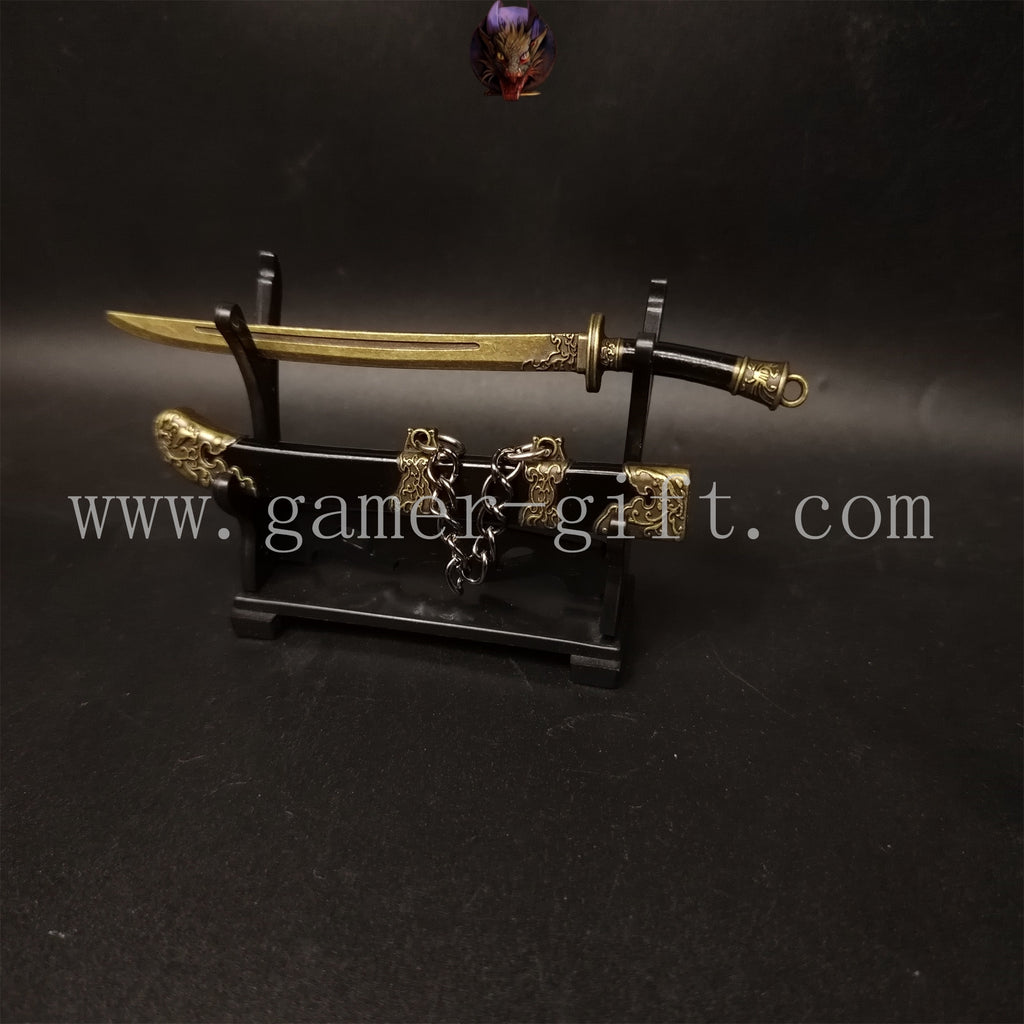 Mini Ancient Chinese Famous Sword 12CM Metal Replica 3 Options