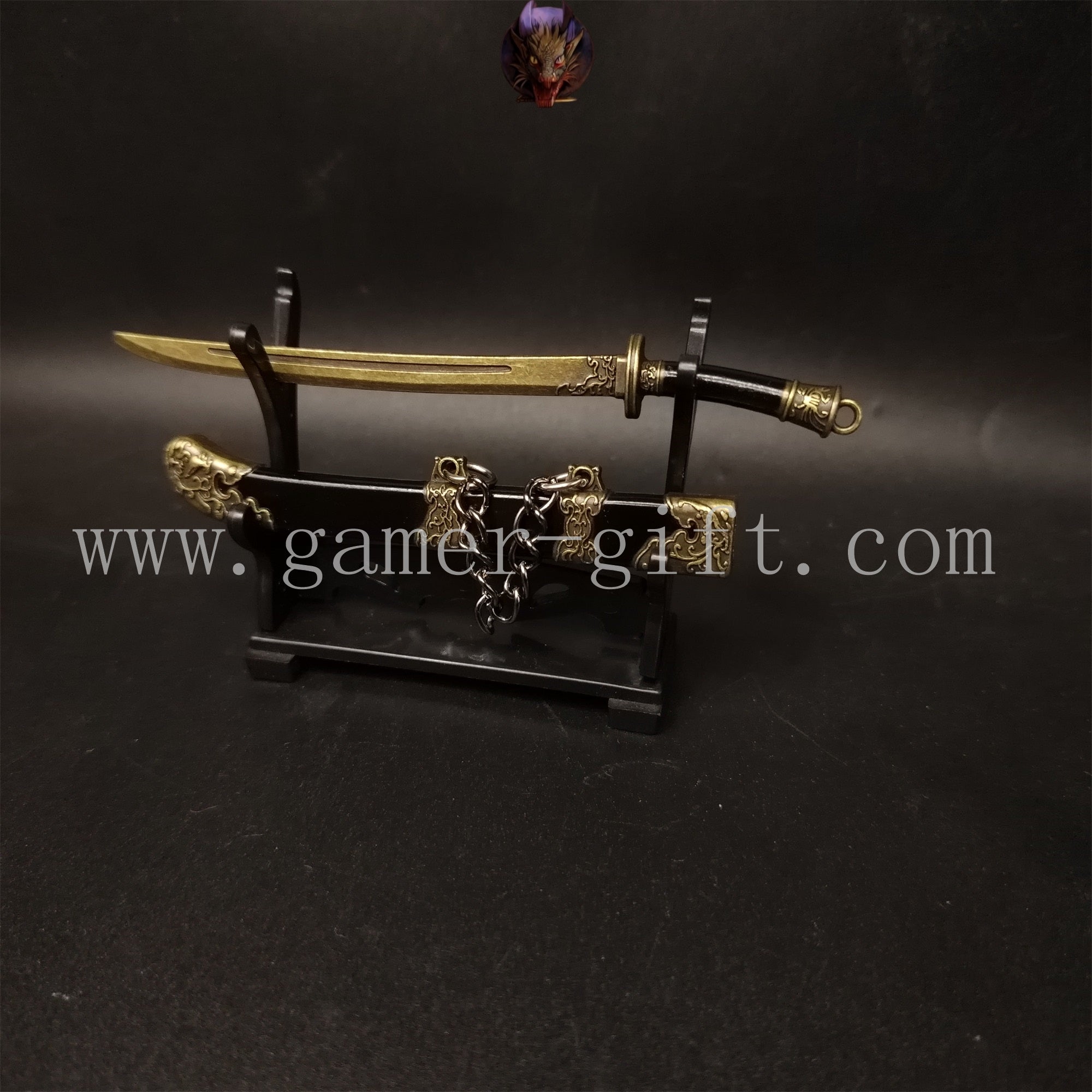 Mini Ancient Chinese Famous Sword 12CM Metal Replica 3 Options
