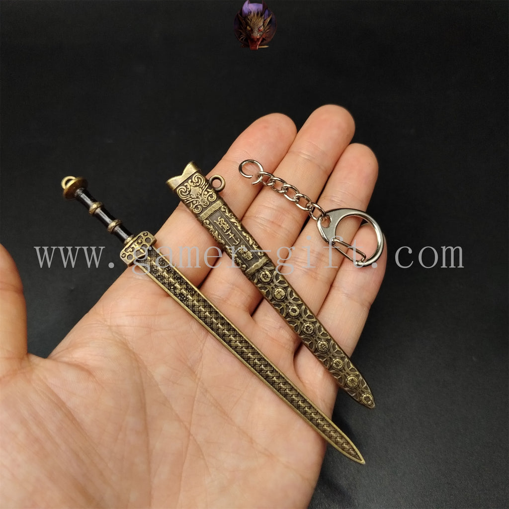 Mini Ancient Chinese Famous Sword 12CM Metal Replica 3 Options