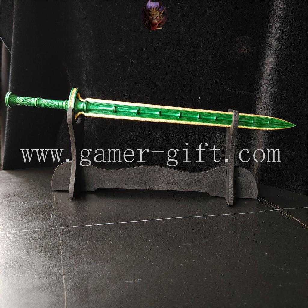 Anime Weapon Qingzhu Fengyun Sword Metal Replica With Gift Box
