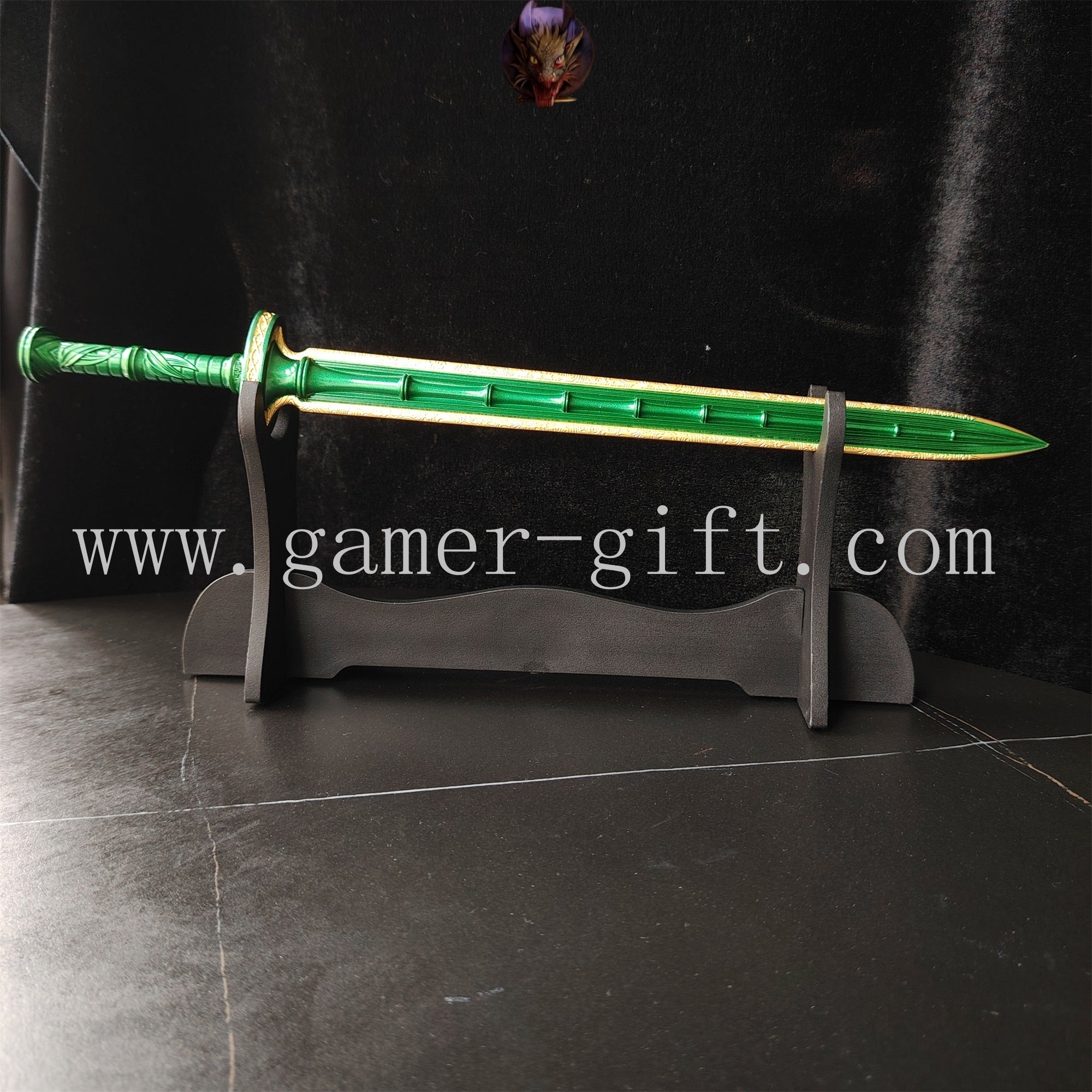 Anime Weapon Qingzhu Fengyun Sword Metal Replica With Gift Box