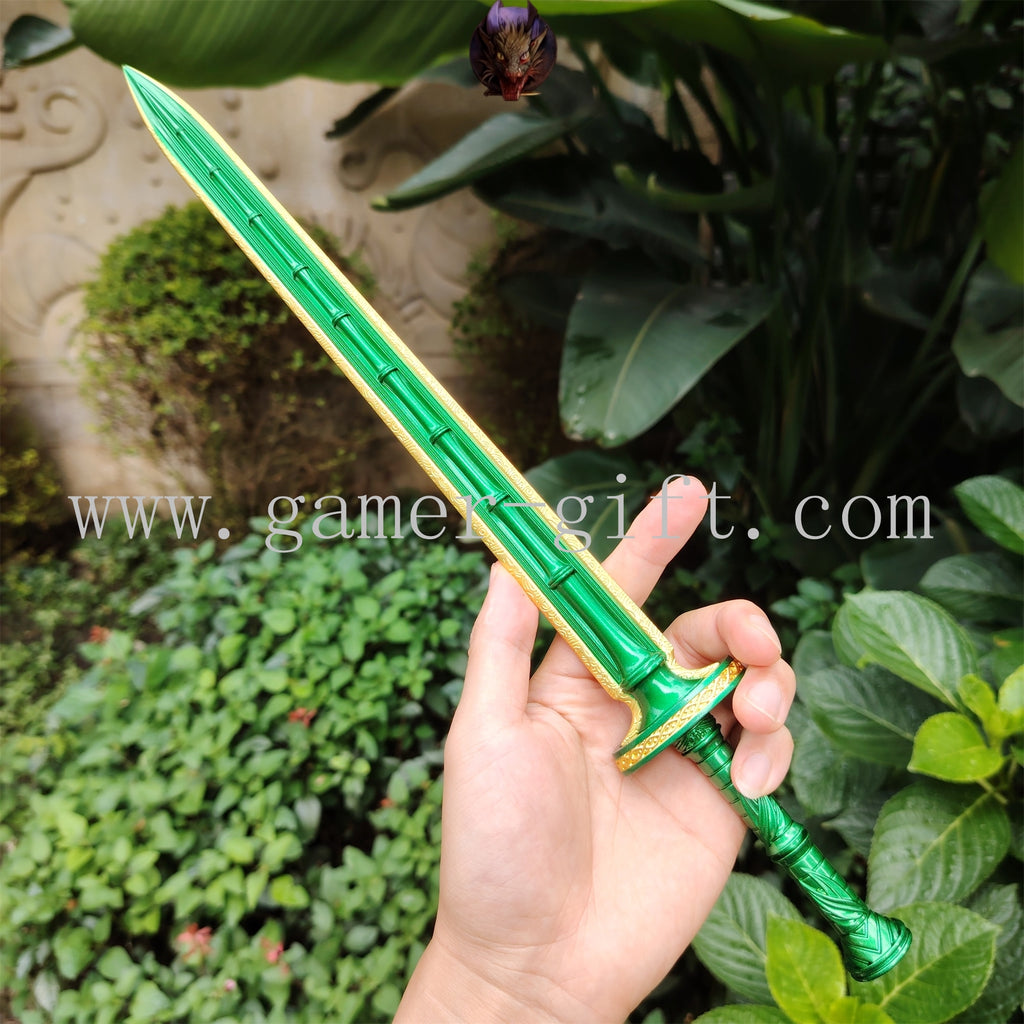 Anime Weapon Qingzhu Fengyun Sword Metal Replica With Gift Box