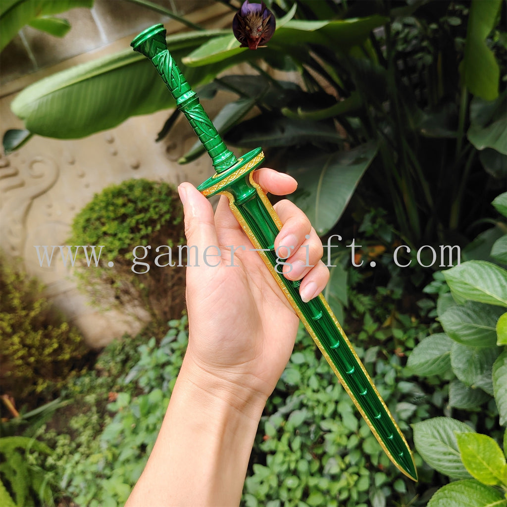 Anime Weapon Qingzhu Fengyun Sword Metal Replica With Gift Box