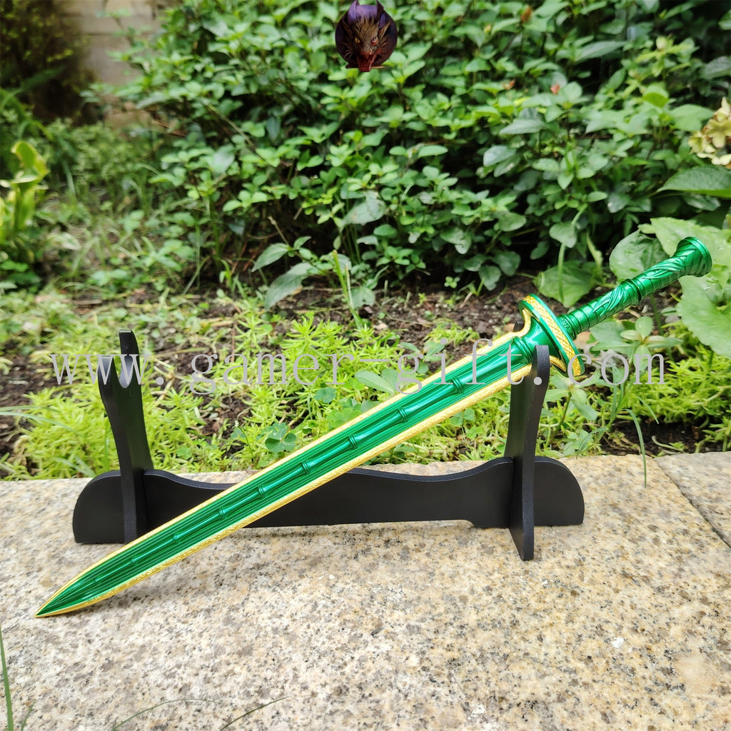 Anime Weapon Qingzhu Fengyun Sword Metal Replica With Gift Box
