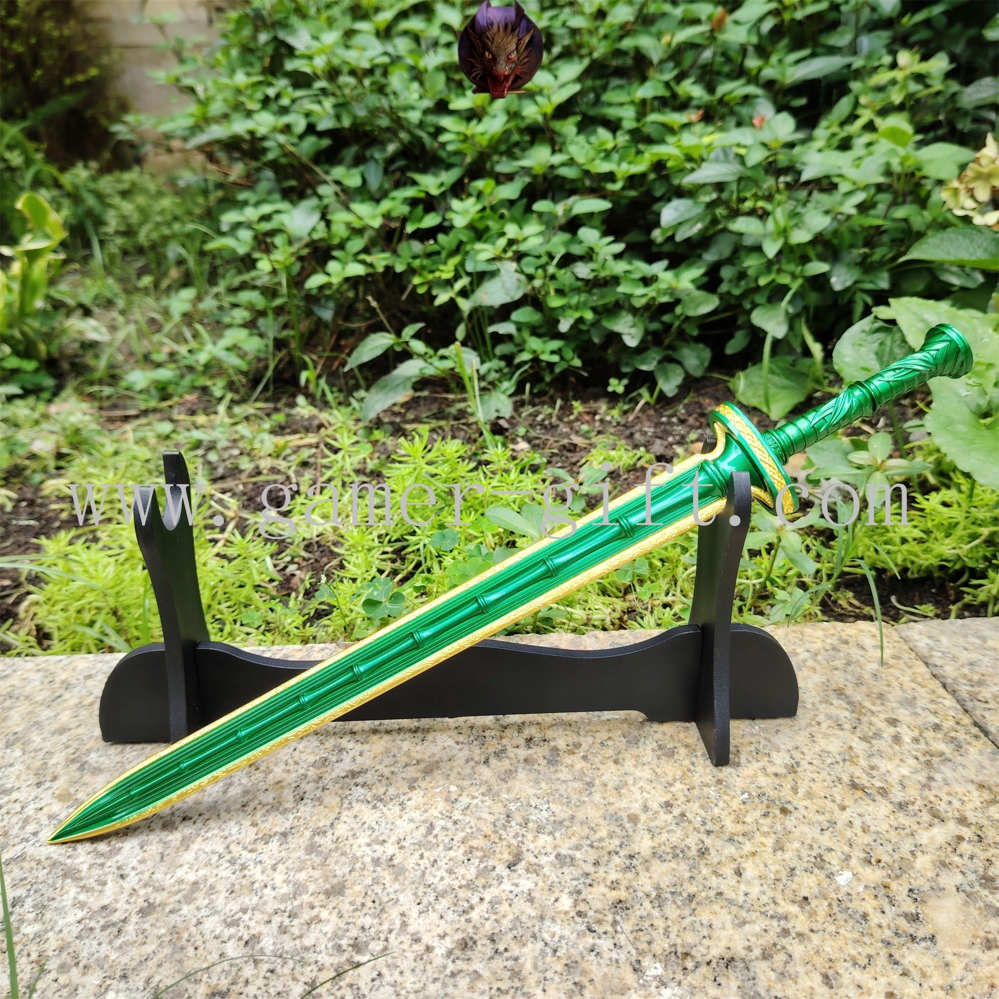 Anime Weapon Qingzhu Fengyun Sword Metal Replica With Gift Box
