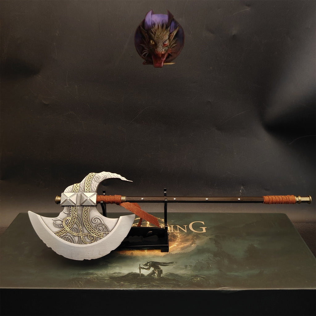 Soul Game Elden Axe Of Godfrey Metal Replica With Gift Box