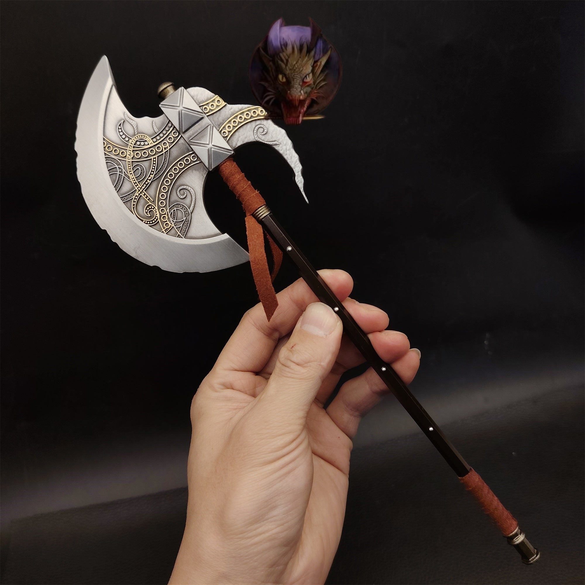 Soul Game Elden Axe Of Godfrey Metal Replica With Gift Box
