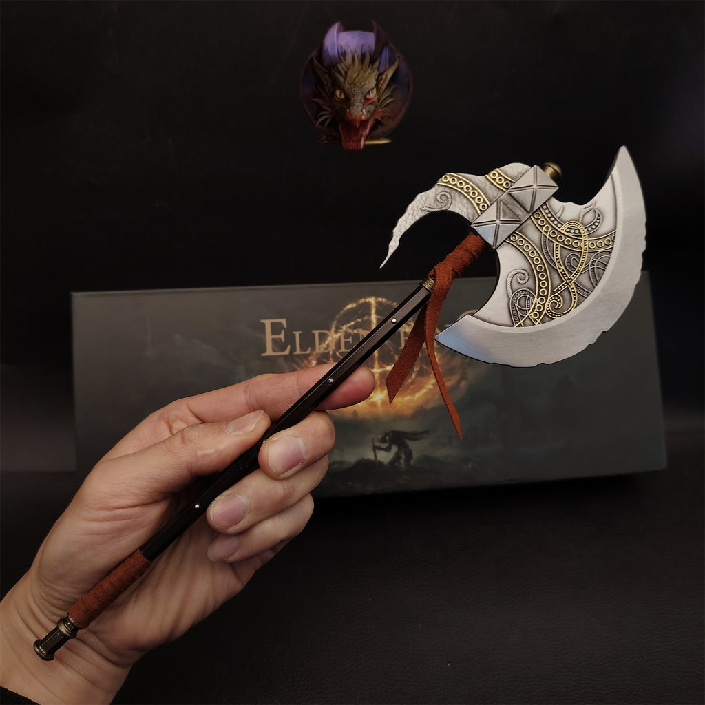 Soul Game Elden Axe Of Godfrey Metal Replica With Gift Box