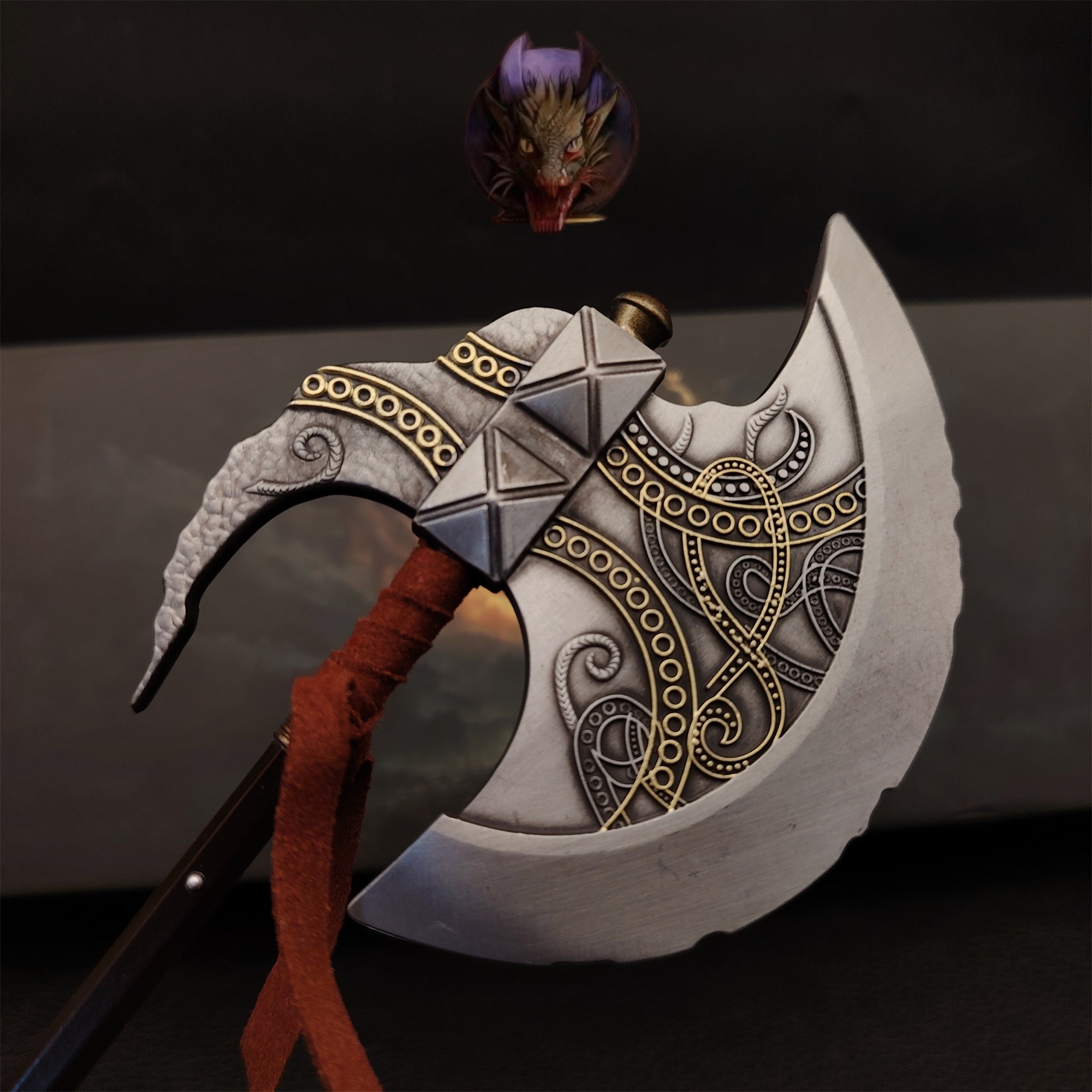 Soul Game Elden Axe Of Godfrey Metal Replica With Gift Box