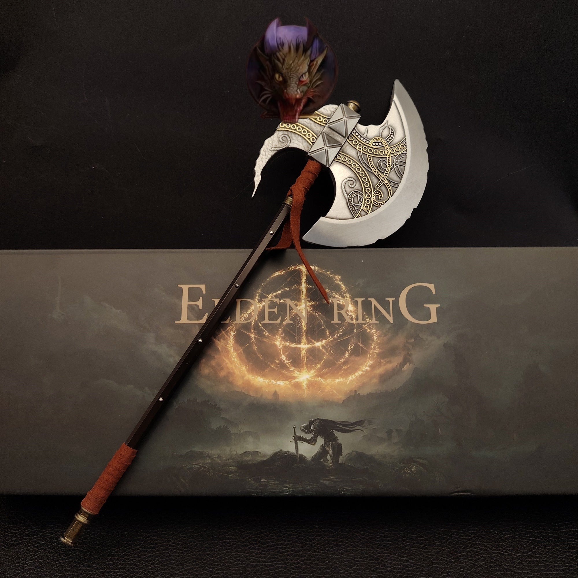 Soul Game Elden Axe Of Godfrey Metal Replica With Gift Box