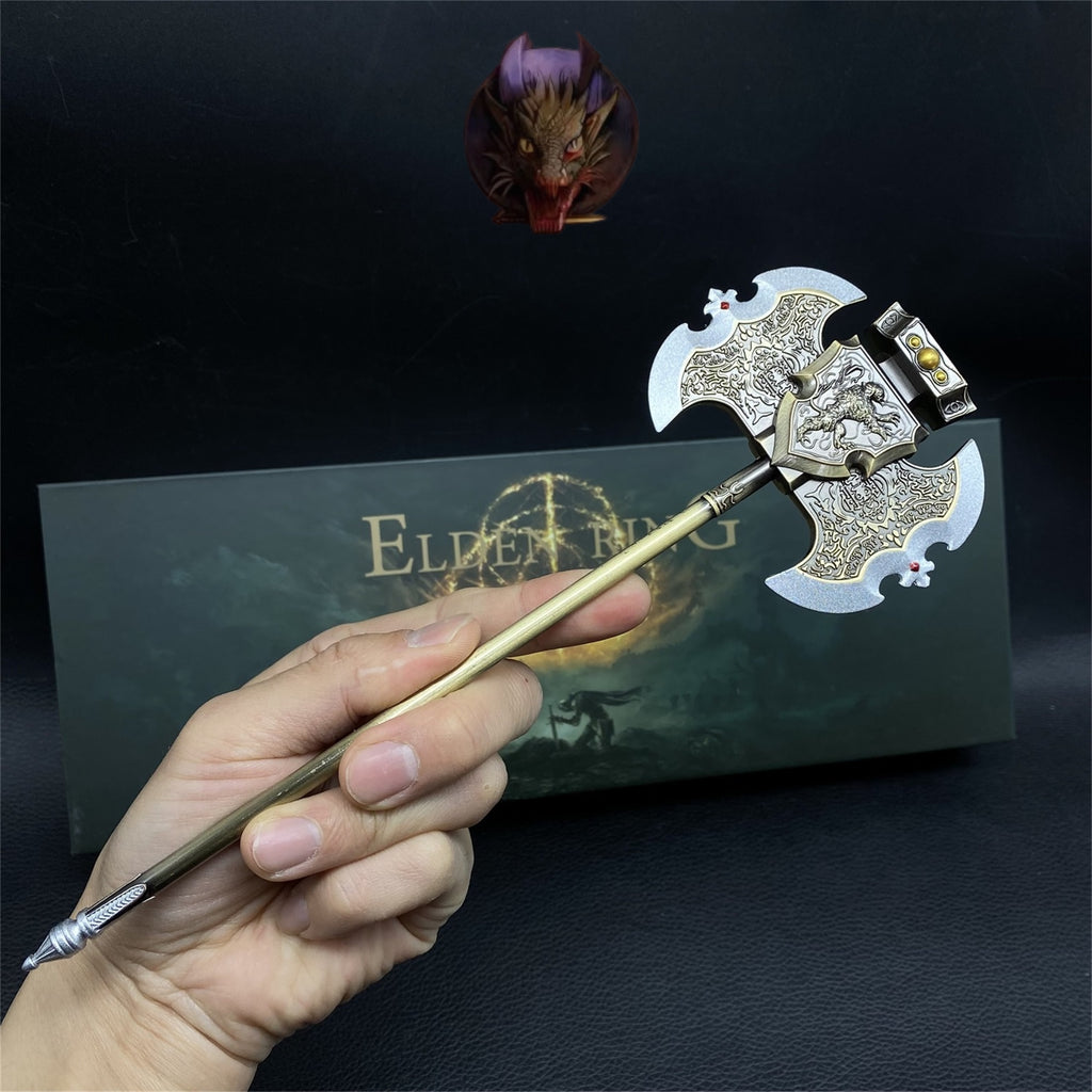 Soul Game Axe of Godrick Metal Replica With Gift Box