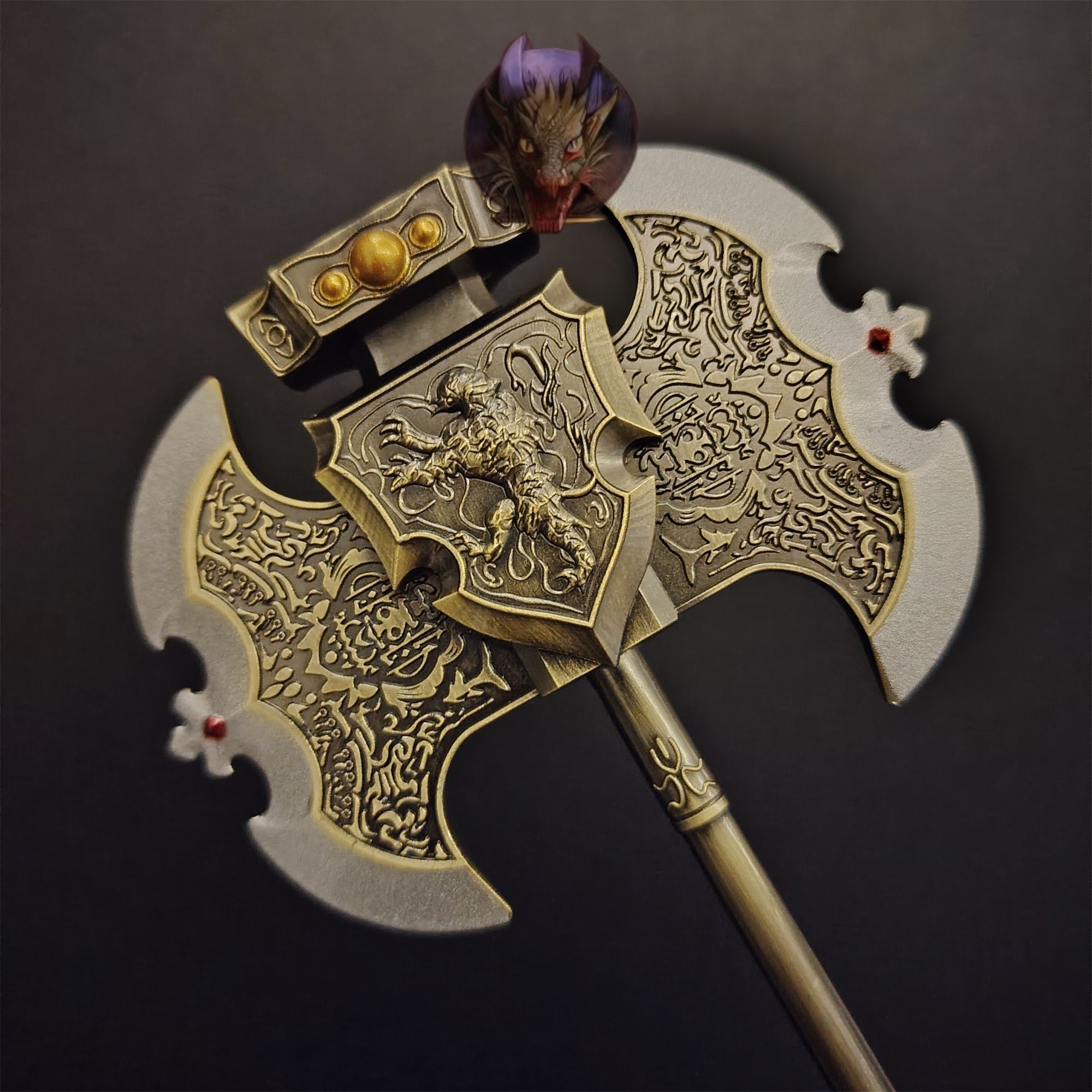 Soul Game Axe of Godrick Metal Replica With Gift Box
