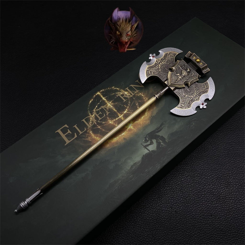 Soul Game Axe of Godrick Metal Replica With Gift Box