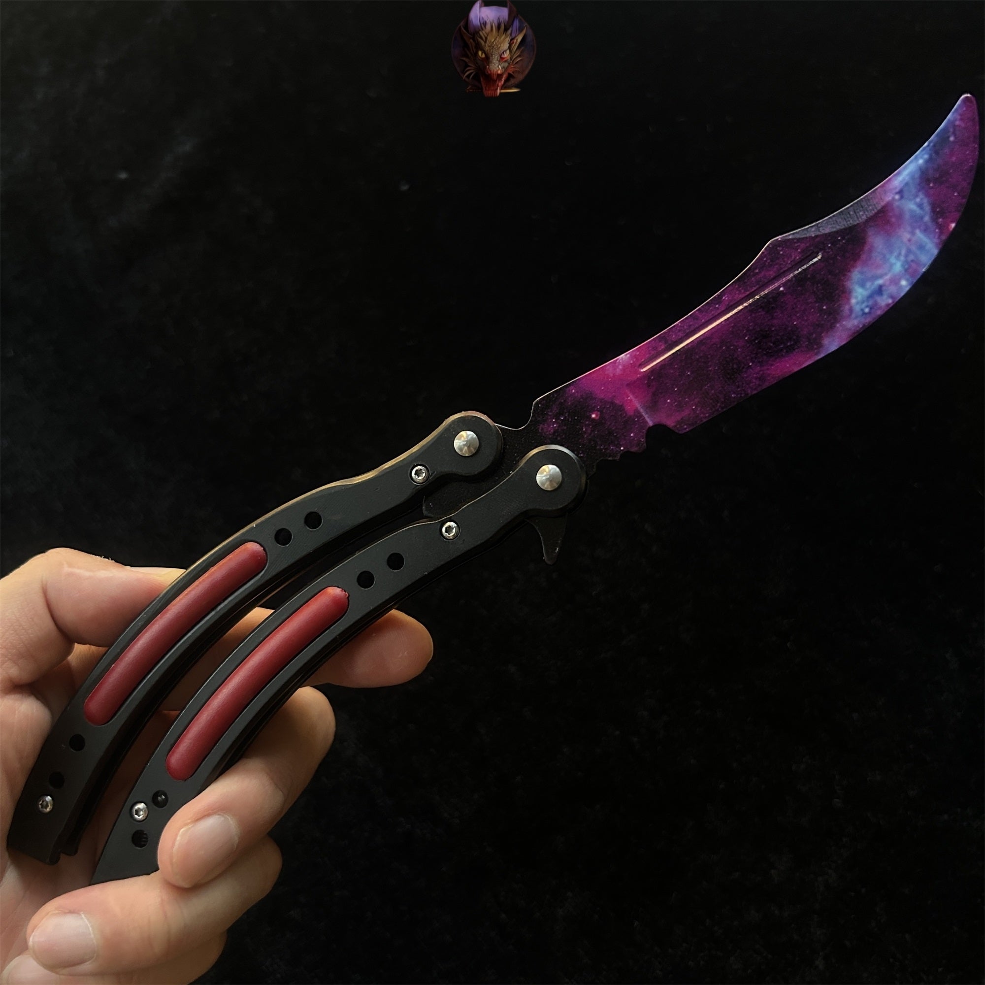 Go Game Balisong Butterfly Trainer Knife Steel Replicas Collections