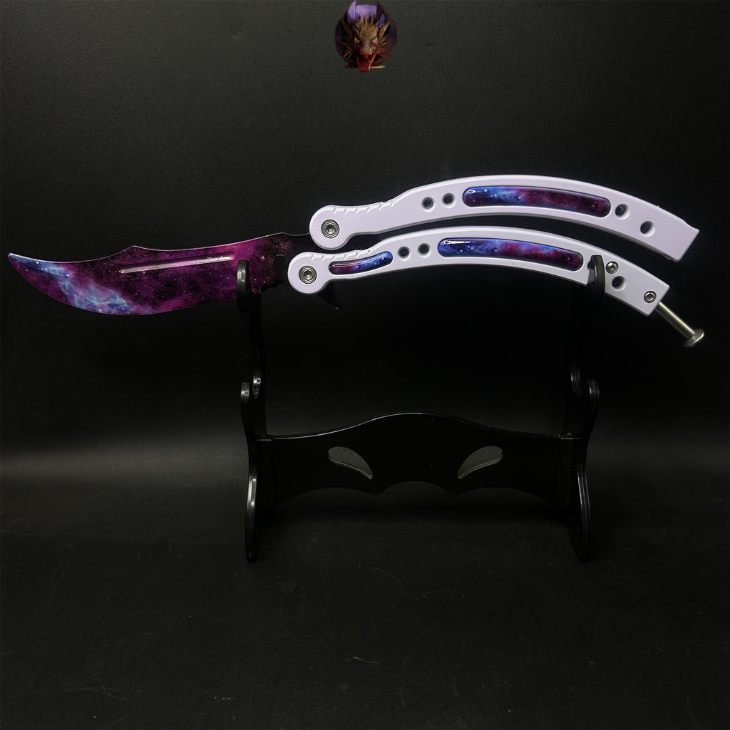 Go Game Balisong Butterfly Trainer Knife Steel Replicas Collections