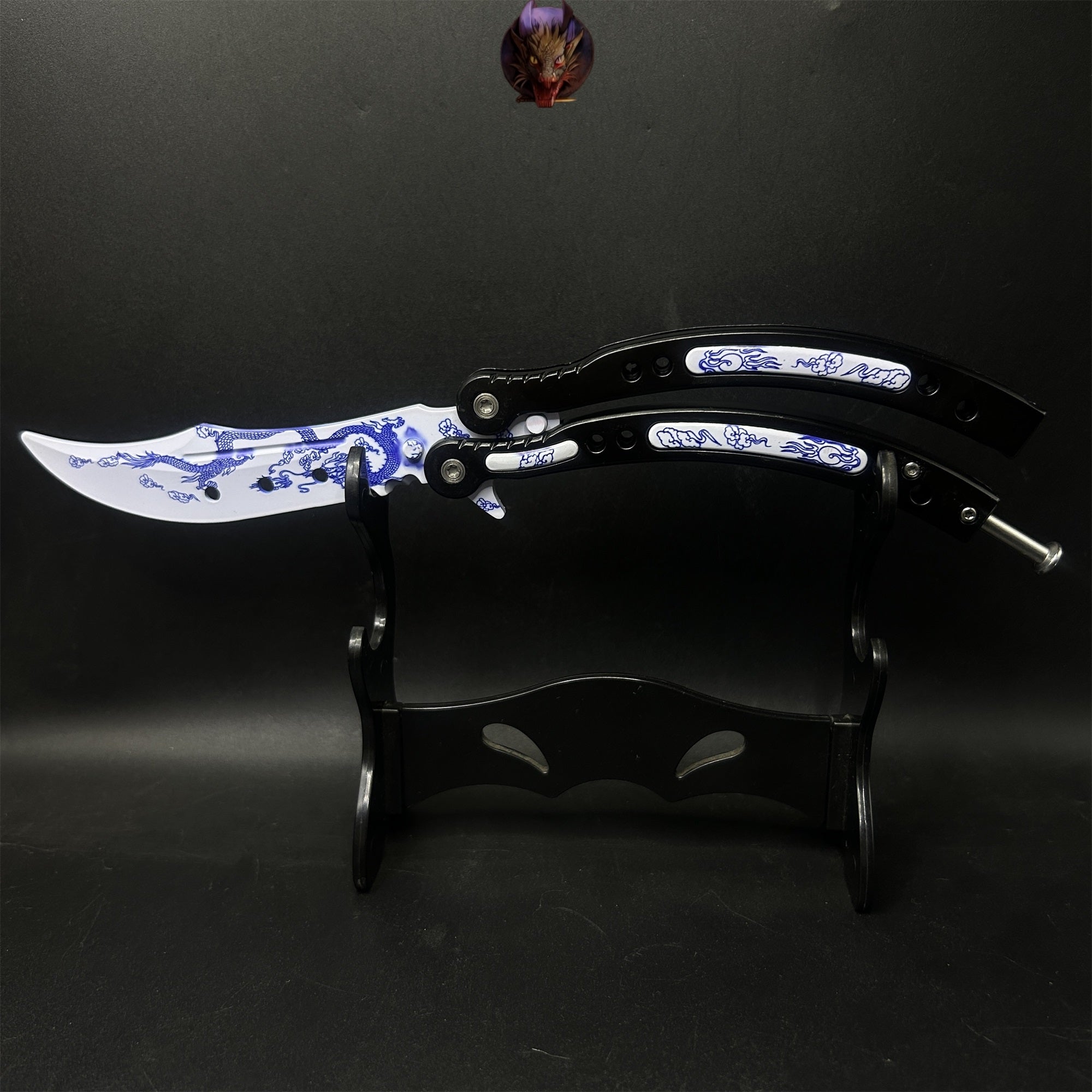 Go Game Balisong Butterfly Trainer Knife Steel Replicas Collections