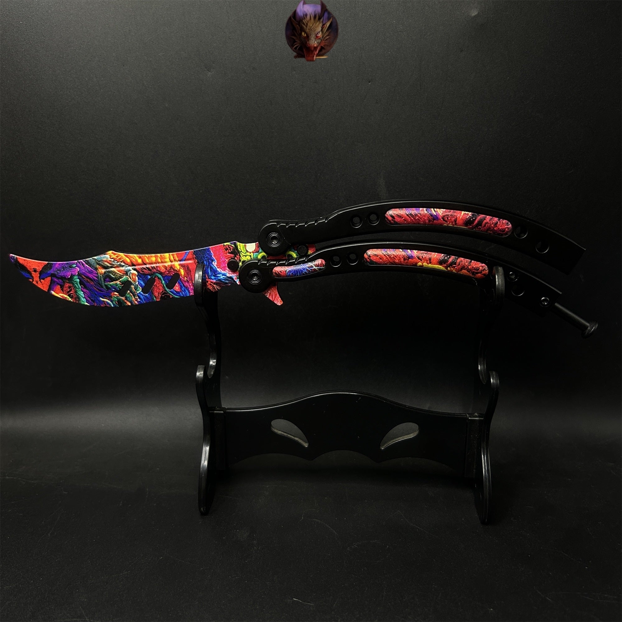 Go Game Balisong Butterfly Trainer Knife Steel Replicas Collections