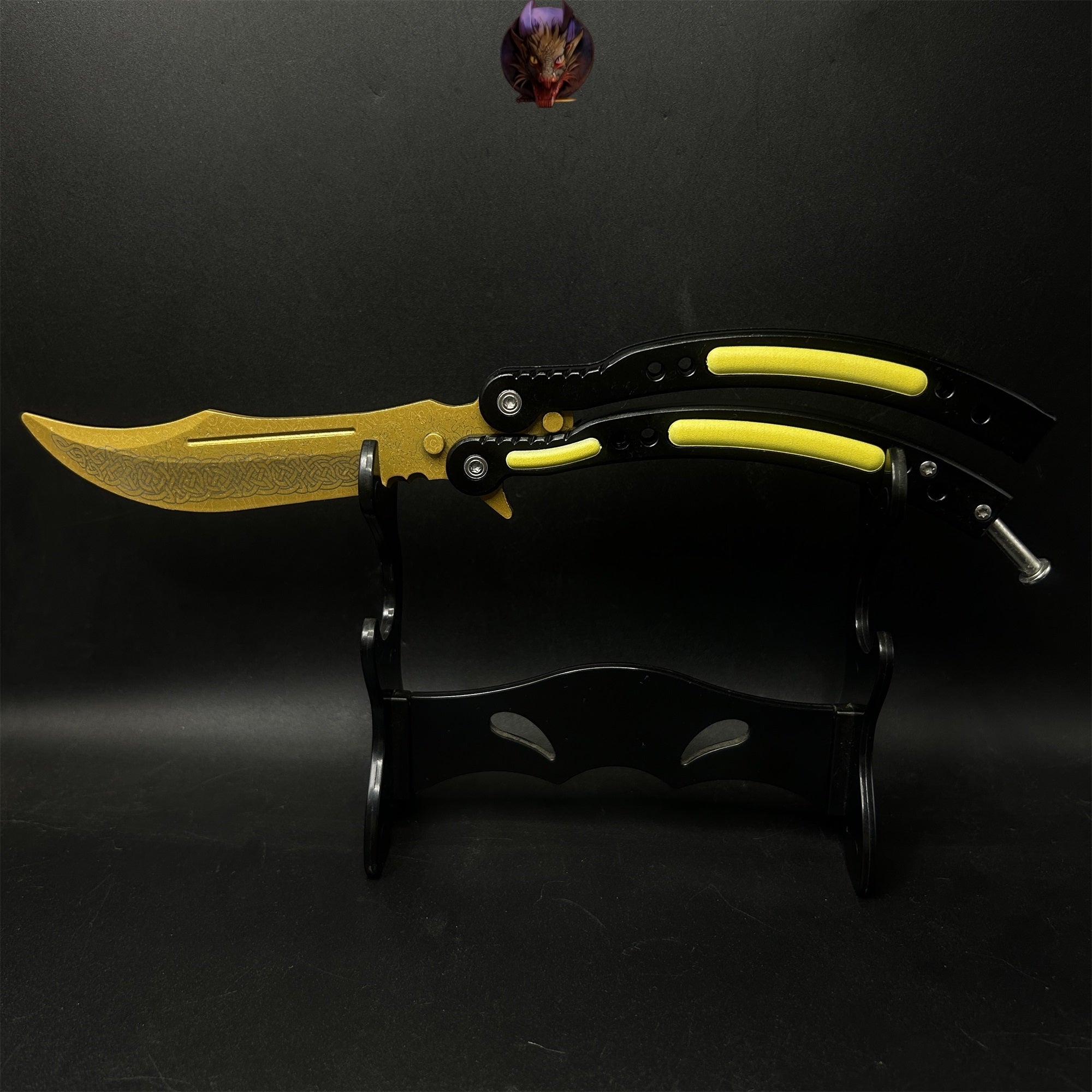 Go Game Balisong Butterfly Trainer Knife Steel Replicas Collections