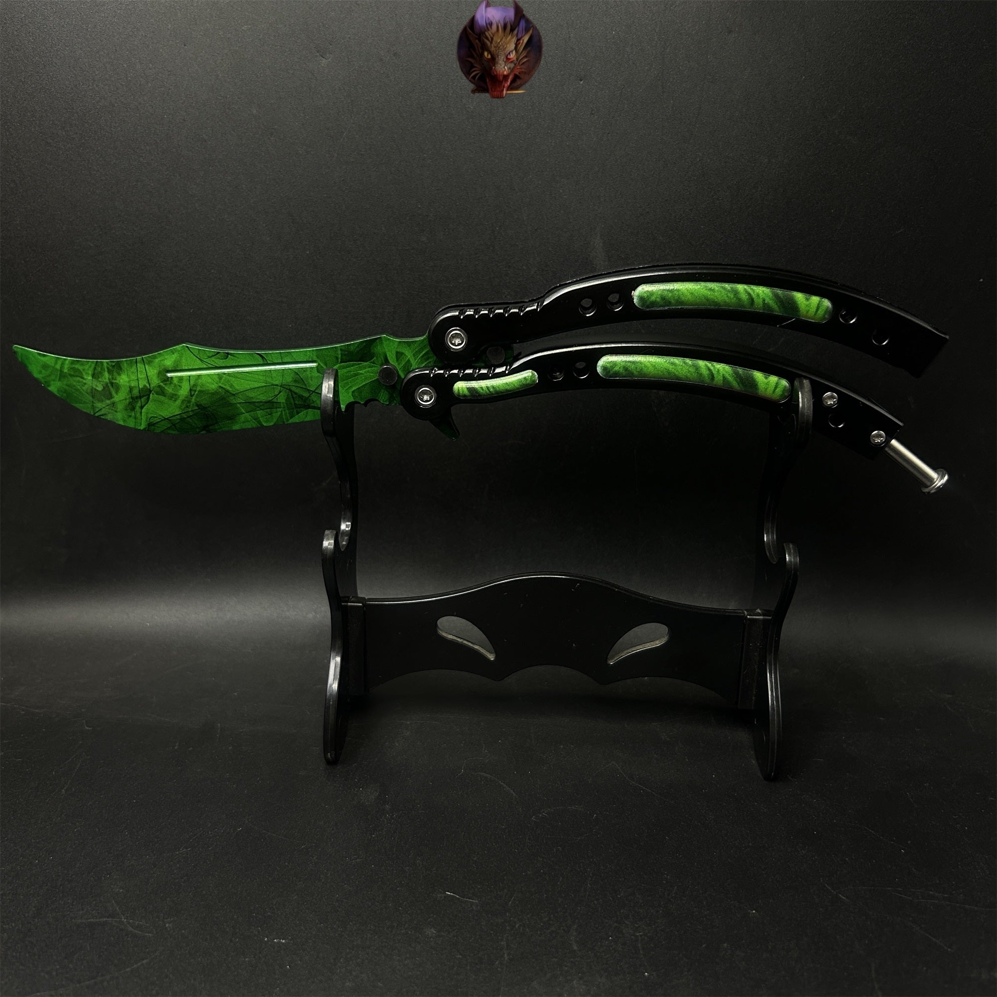 Go Game Balisong Butterfly Trainer Knife Steel Replicas Collections