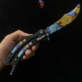 Go Game Balisong Butterfly Trainer Knife Steel Replicas Collections