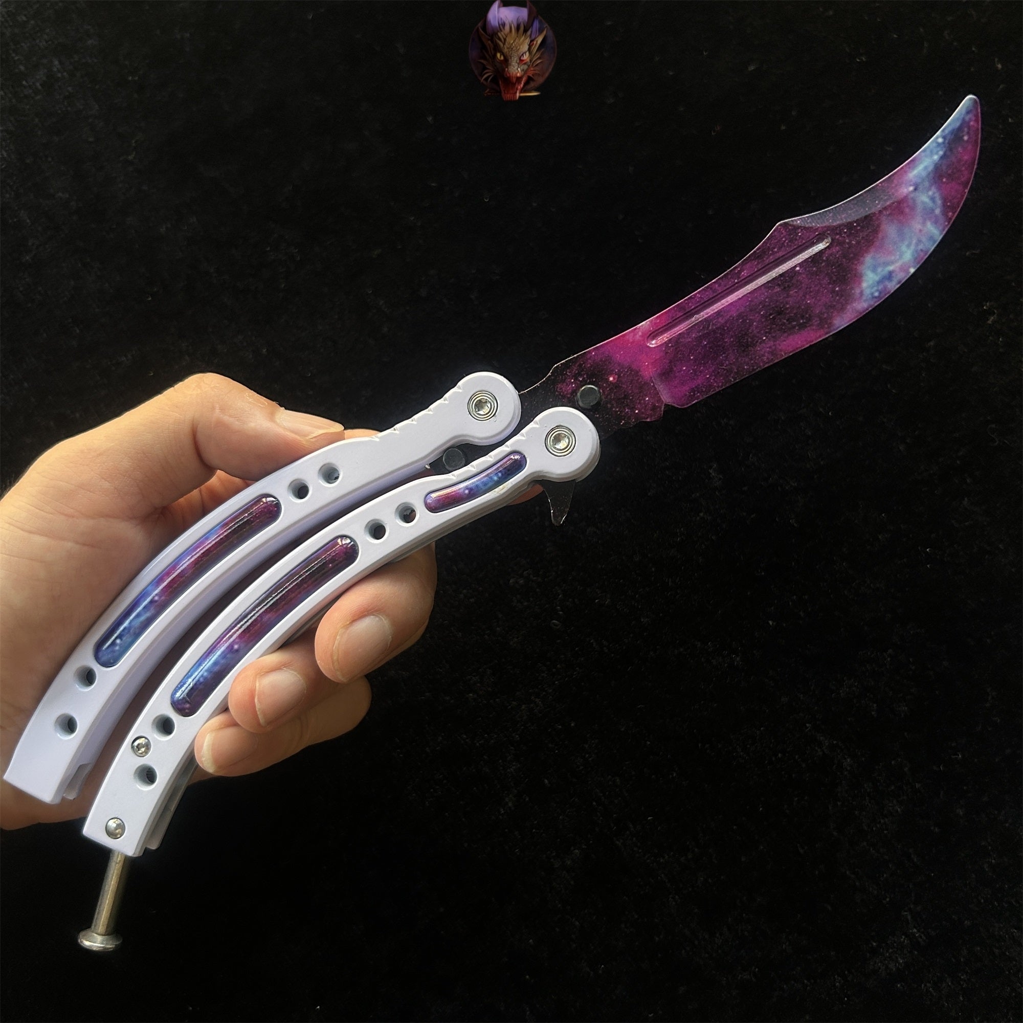 Go Game Balisong Butterfly Trainer Knife Steel Replicas Collections
