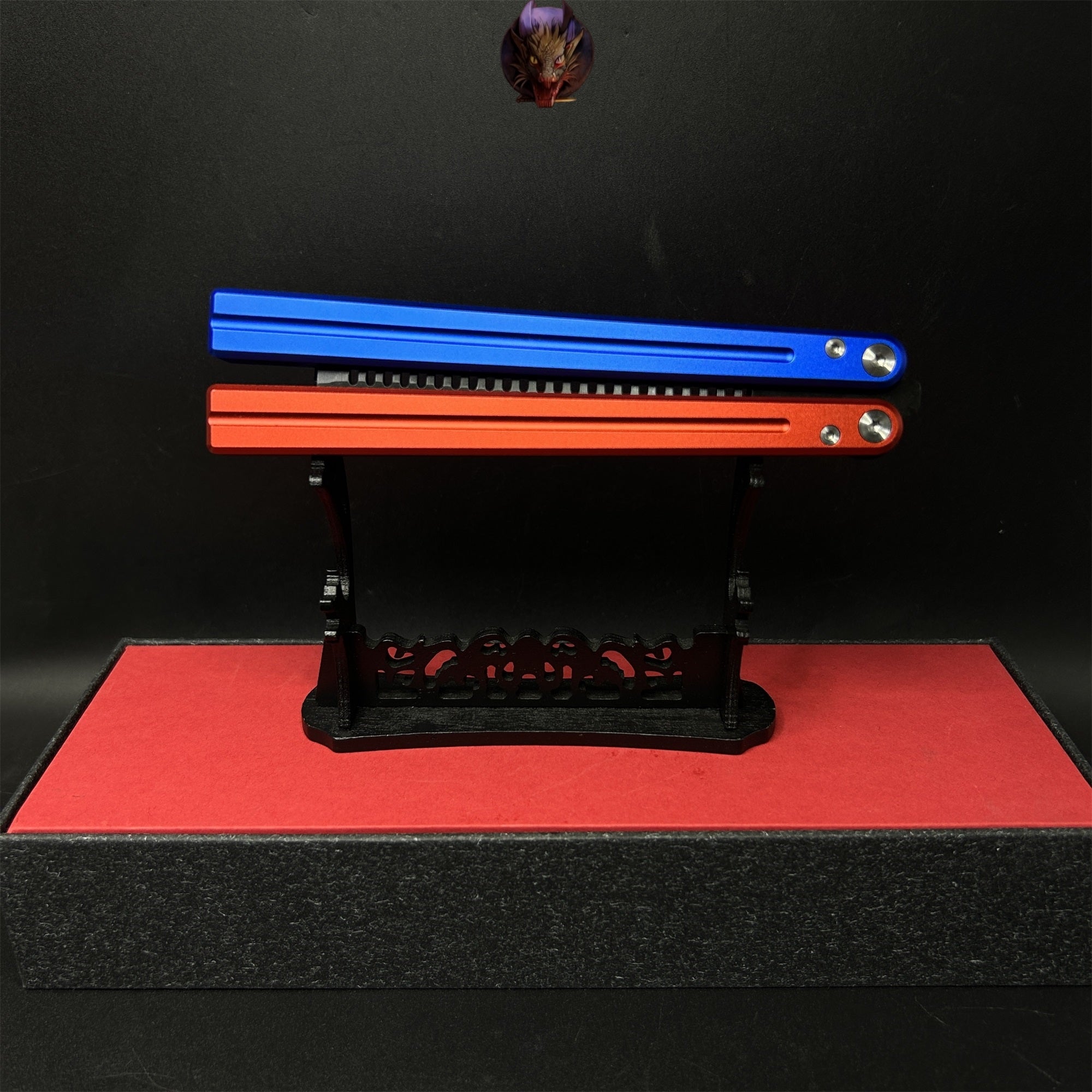 High-End CNC Balisong Comb Butterfly Knife Trainer