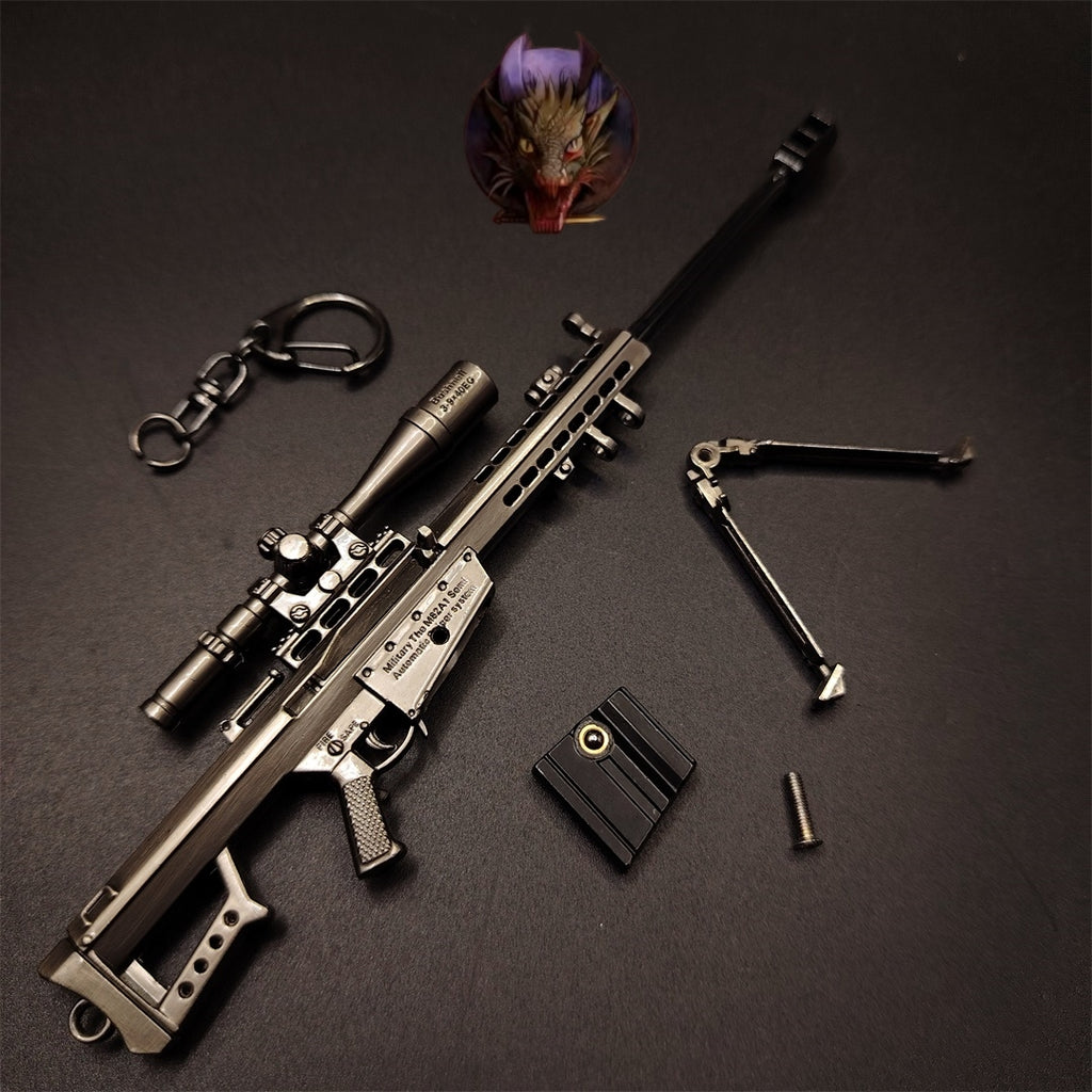 Metal Barrett M82A1 Sniper Rifle Gun Replica
