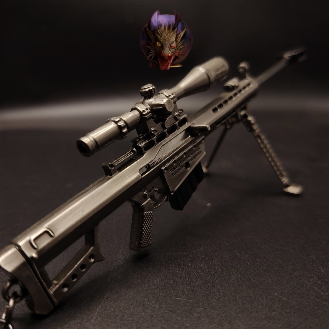 Metal Barrett M82A1 Sniper Rifle Gun Replica
