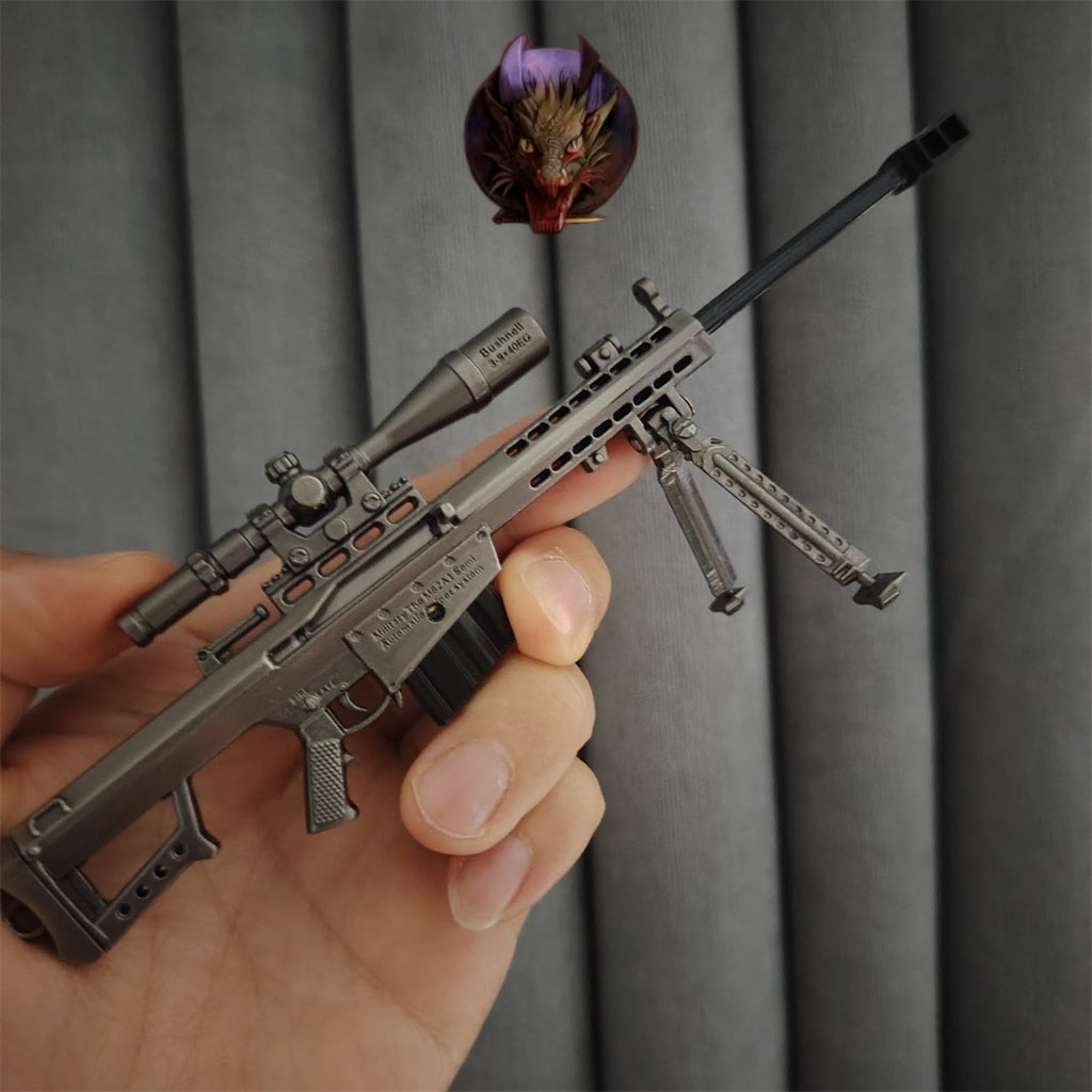 Metal Barrett M82A1 Sniper Rifle Gun Replica