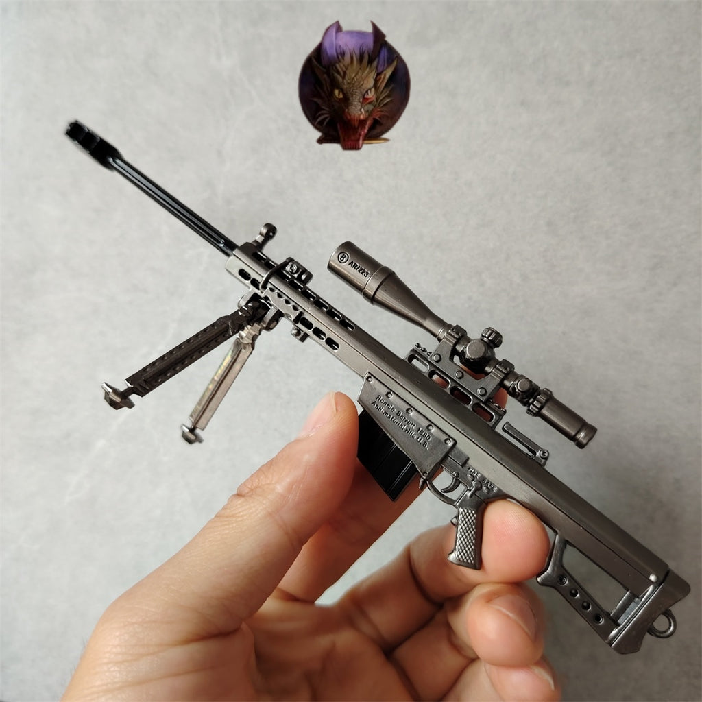 Metal Barrett M82A1 Sniper Rifle Gun Replica