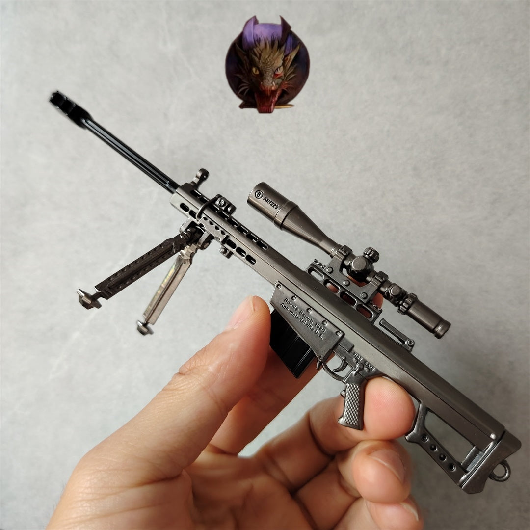 Metal Barrett M82A1 Sniper Rifle Gun Replica