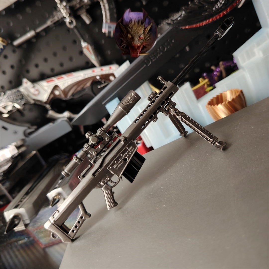 Metal Barrett M82A1 Sniper Rifle Gun Replica