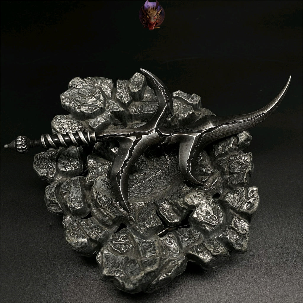 ER Black Knife Metal Miniature For Display Meta Replica
